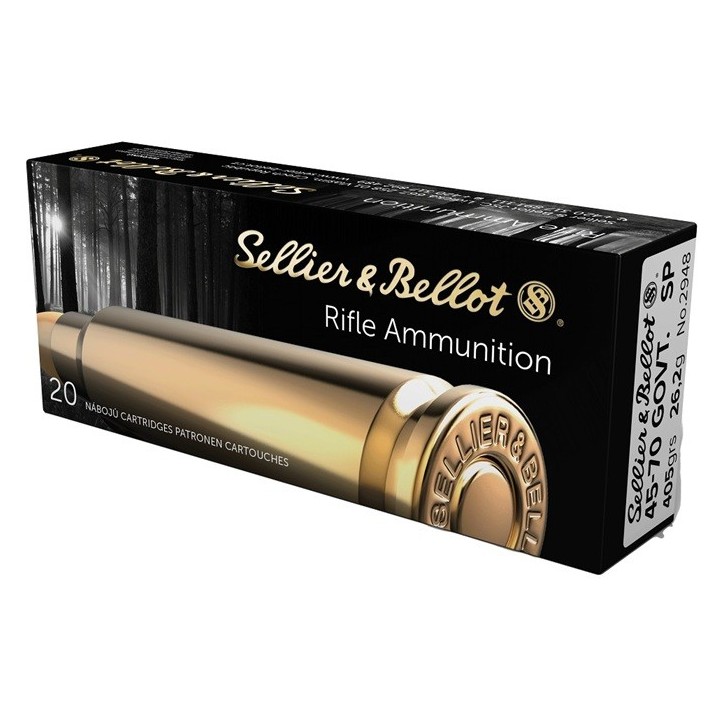 Sellier & Bellot 45-70 Govt - SP - 26.2g - (x20)