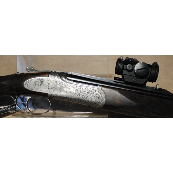 Express Superposé Chapuis Artisan C125 - 9,3x74R - avec Aimpoint