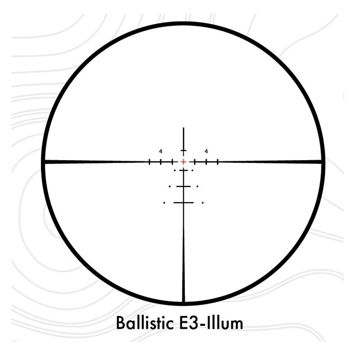 Burris Fullfield 4 - 2,5-10x42 - E3 ill. + tourelle ballistique