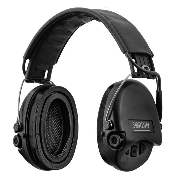 Sordin Casque Supreme Pro Noir Gel