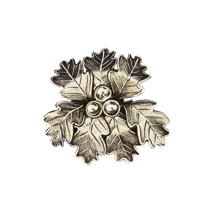 Feuille de chêne étain GM