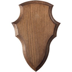 Ecusson cerf - chêne - 40x25cm