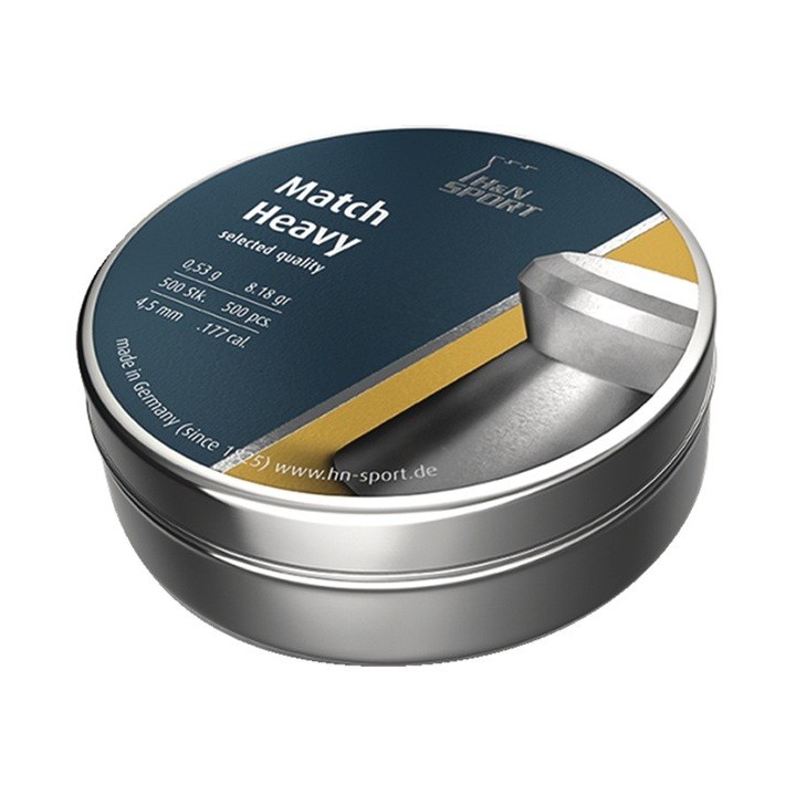 H&N Match Heavy - 4,50 mm - 0.53g (x500)