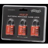 Cadenas à code - Walther RS3 - fourreau et mallette  (x3) Orange