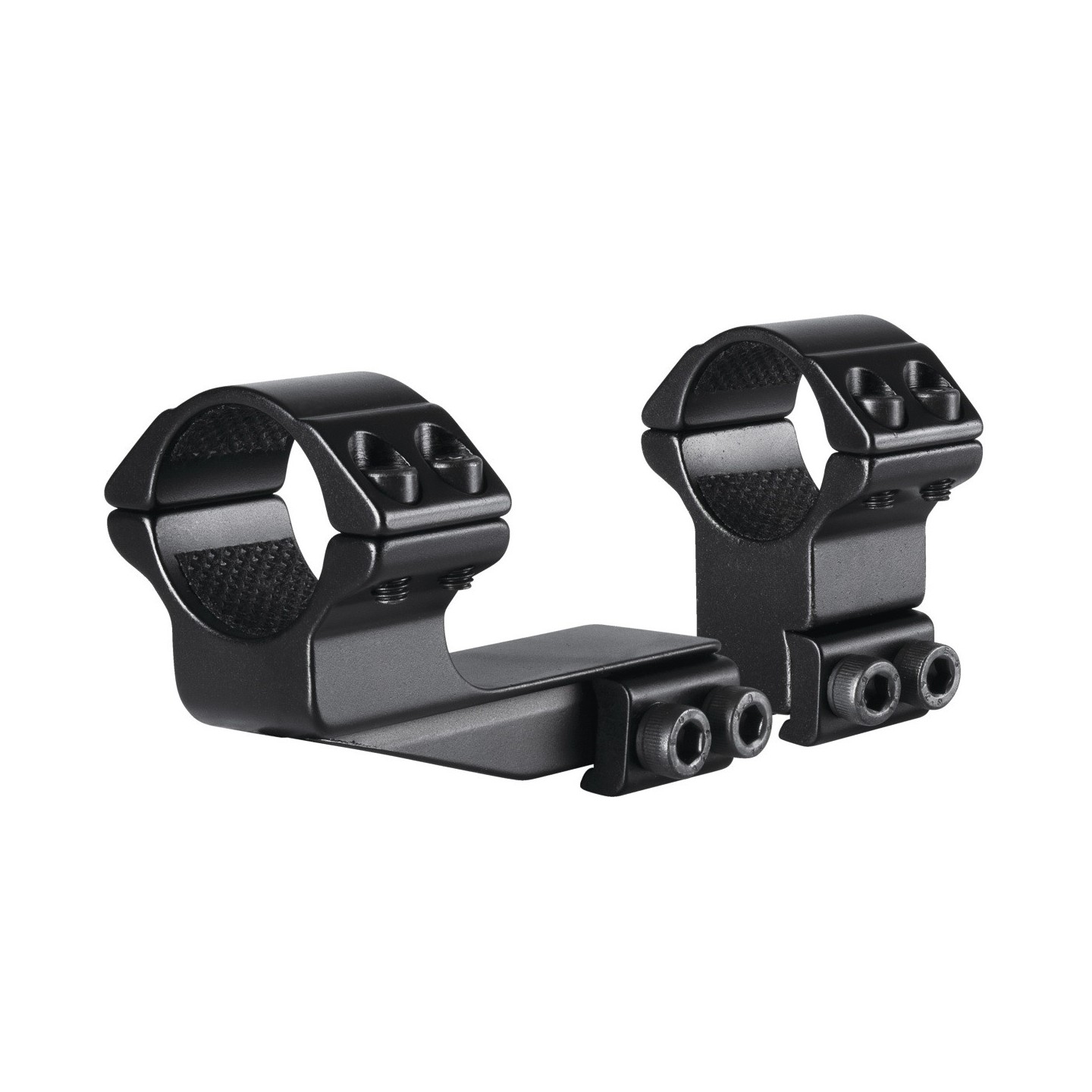 Paire De Colliers De Montage Extra Hauts En Alu - Rail 11mm / Diamètre 25,4mm - Neufs