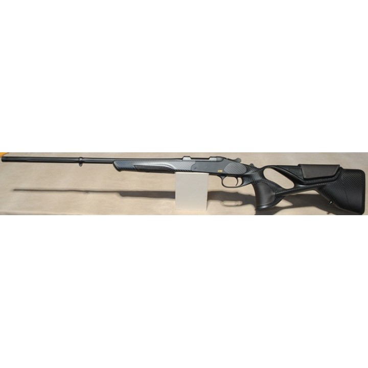 Carabine Kipplauf Blaser K95 Ultimate Carbon NX cuir brun + busc réglable - 308W - flûté/fileté 15x100