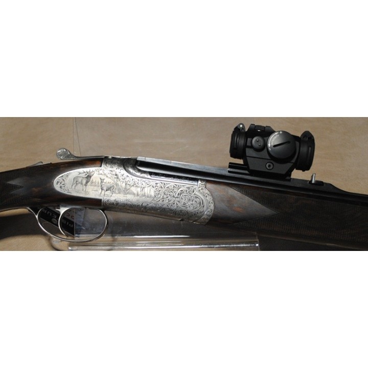 Chapuis Express Artisan C125 superposé - 9,3x74R + Aimpoint