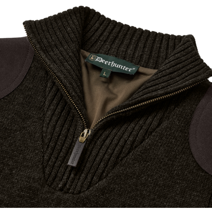 Pull Finley Stormliner - demi-zippé - DEERHUNTER