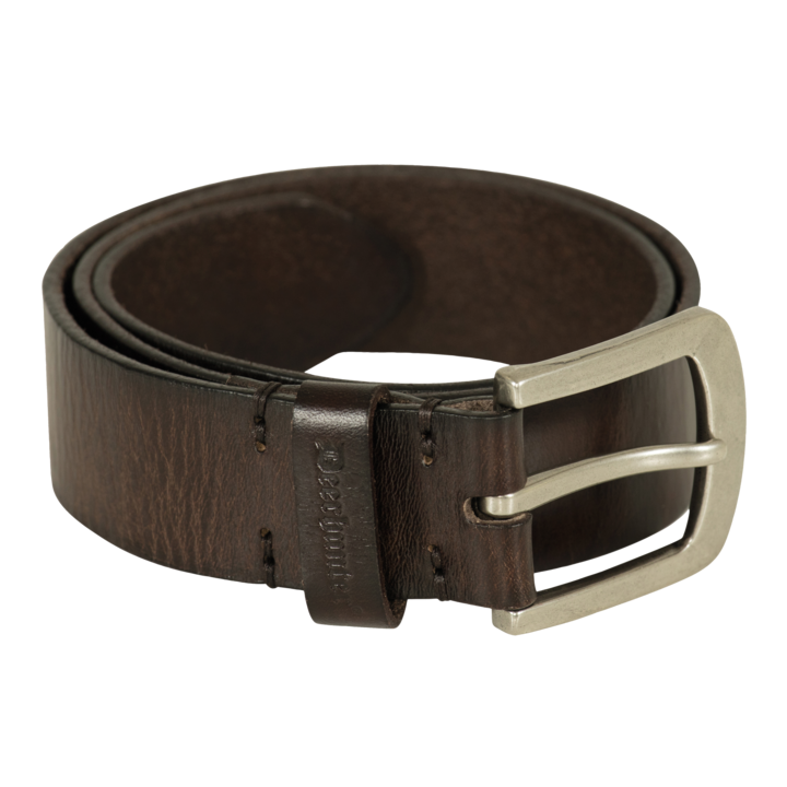 Ceinture en cuir marron - DEERHUNTER