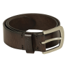 Ceinture en cuir marron - DEERHUNTER