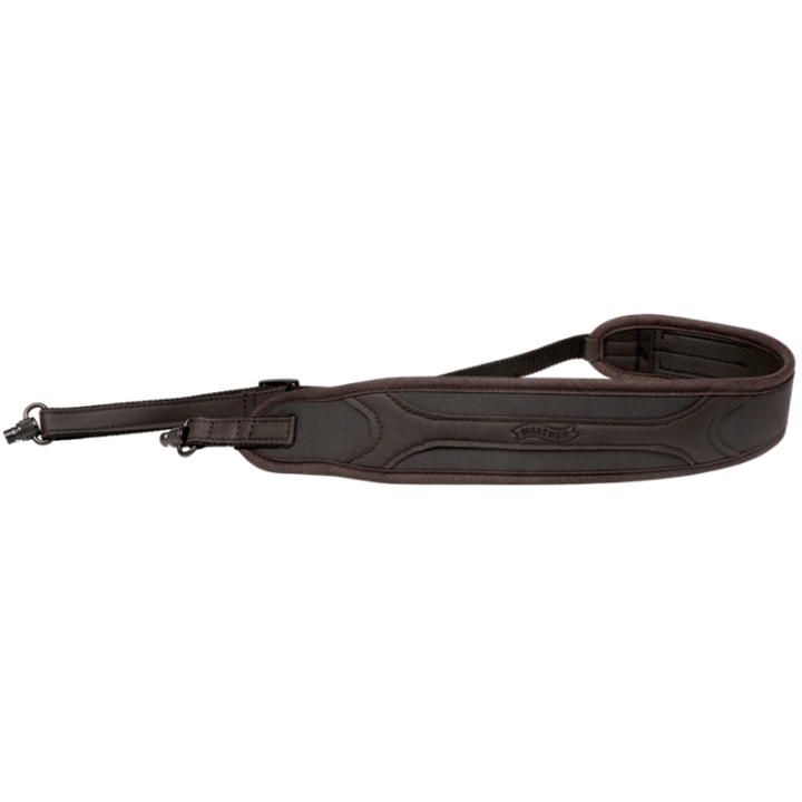 Bretelle Walther RS3 - Cuir anthracite + attaches rapide