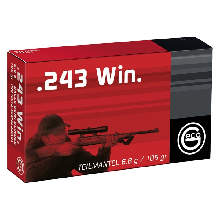 Géco - 243W - 1/2 blindée -  6,8 g