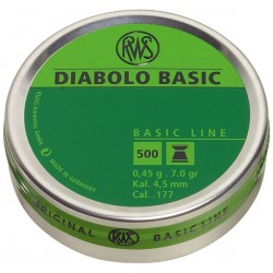 RWS - Diabolo Basic - 4,5mm - (x500)