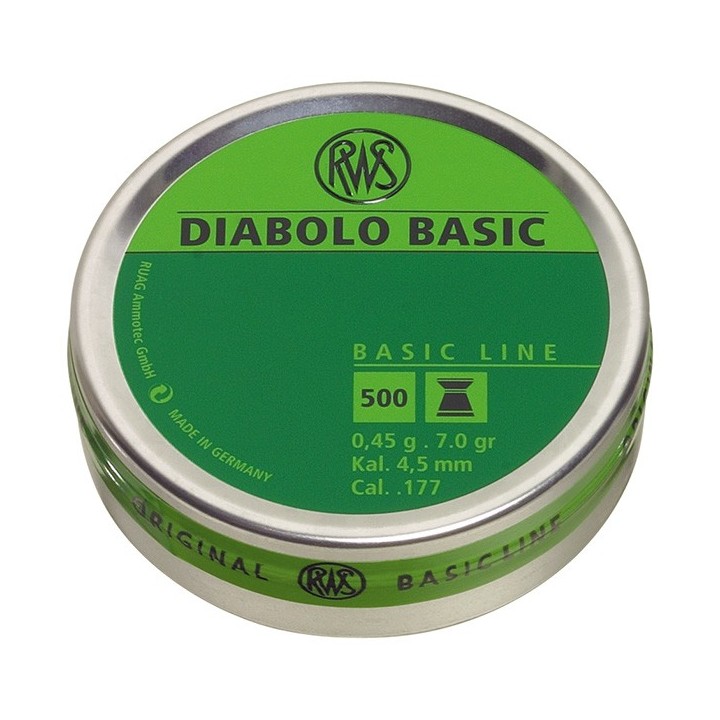 RWS - Diabolo Basic - 4,5mm - (x500)