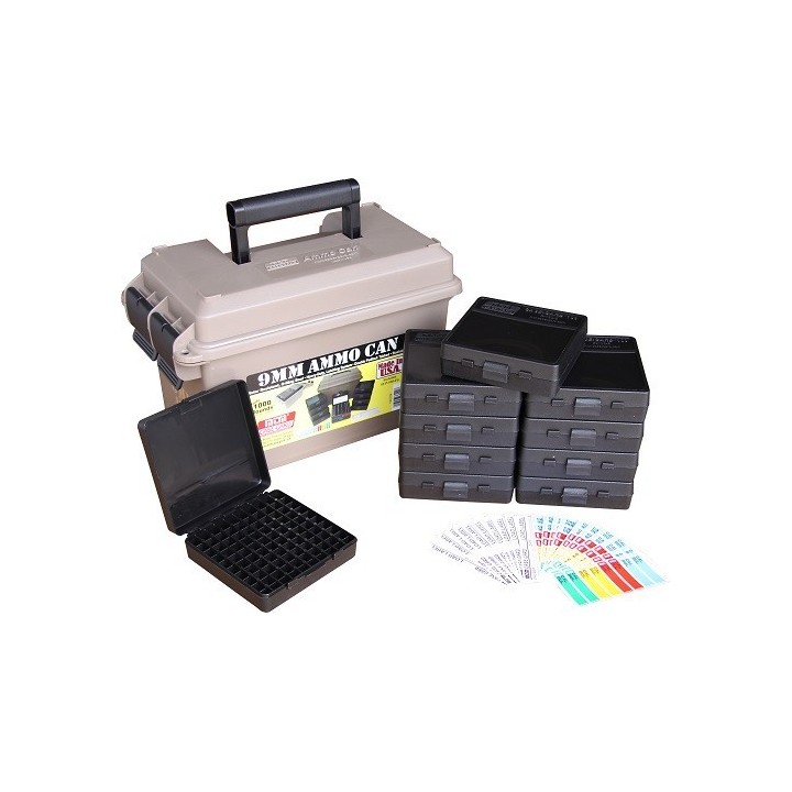 MTM Rangement cal. 9 mm (x1000)