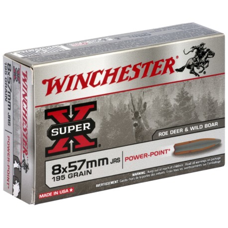 Winchester - 8x57JRS - Super-X Power Point - 195grs