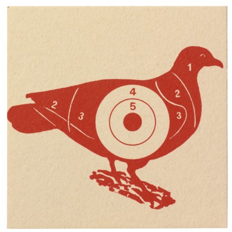 Cibles pigeon 10x10 (x100)