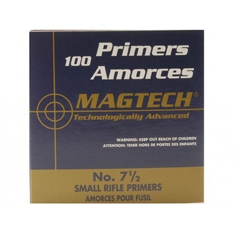 Amorces Magtech Small Rifle No. 7 1/2 (x100)