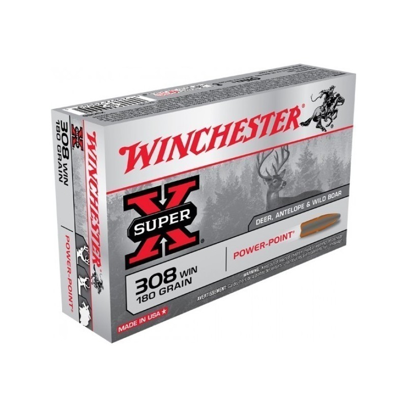 Winchester 308W Power Point 11,66g/180grs