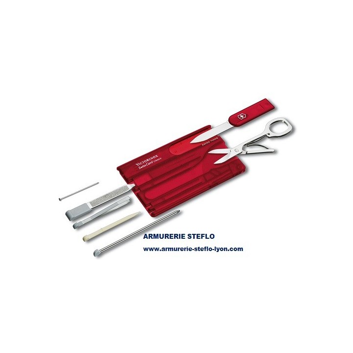 Victorinox Swisscard rouge