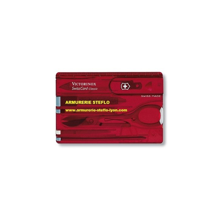 Victorinox Swisscard rouge