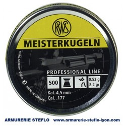 RWS Meisterkugeln 4,5mm 0.53g carabine - (x500)