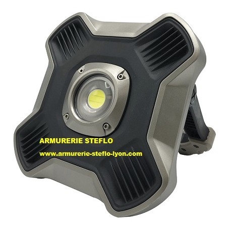 Projecteur autonome 2600 lumens rechargeable