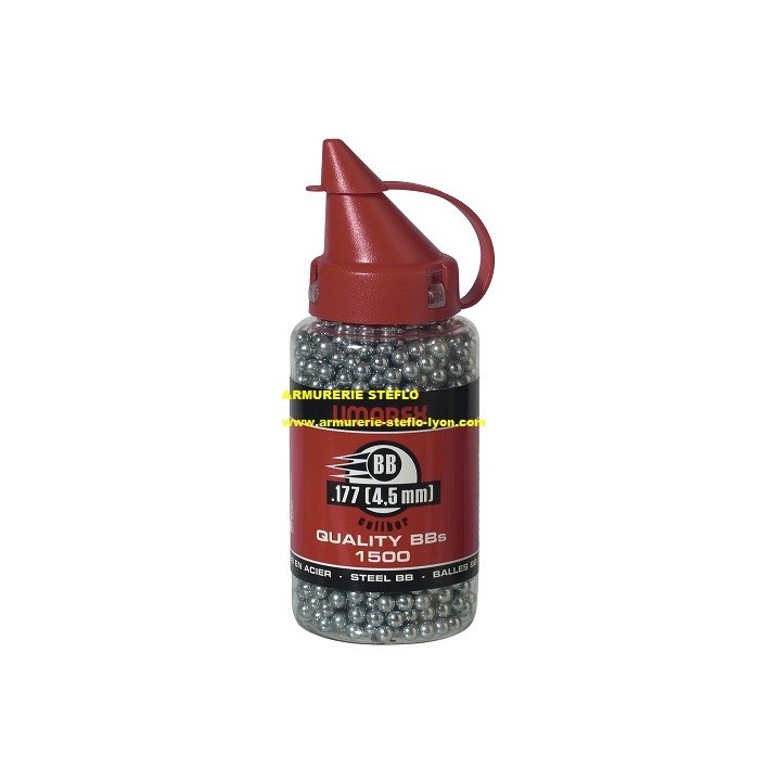 Umarex 1500 billes BB'S 4,5mm acier