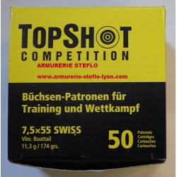 Top Shot Competition 7,5x55 Suisse (x50)