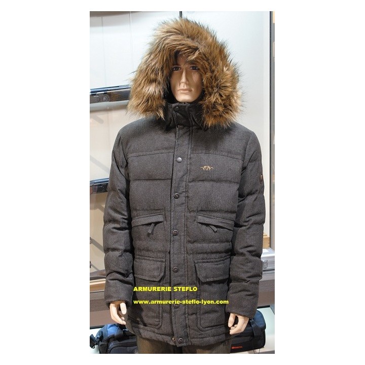 Veste Homme Vintage Down marron BLASER