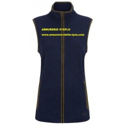 Gilet Fairford bleu LE CHAMEAU