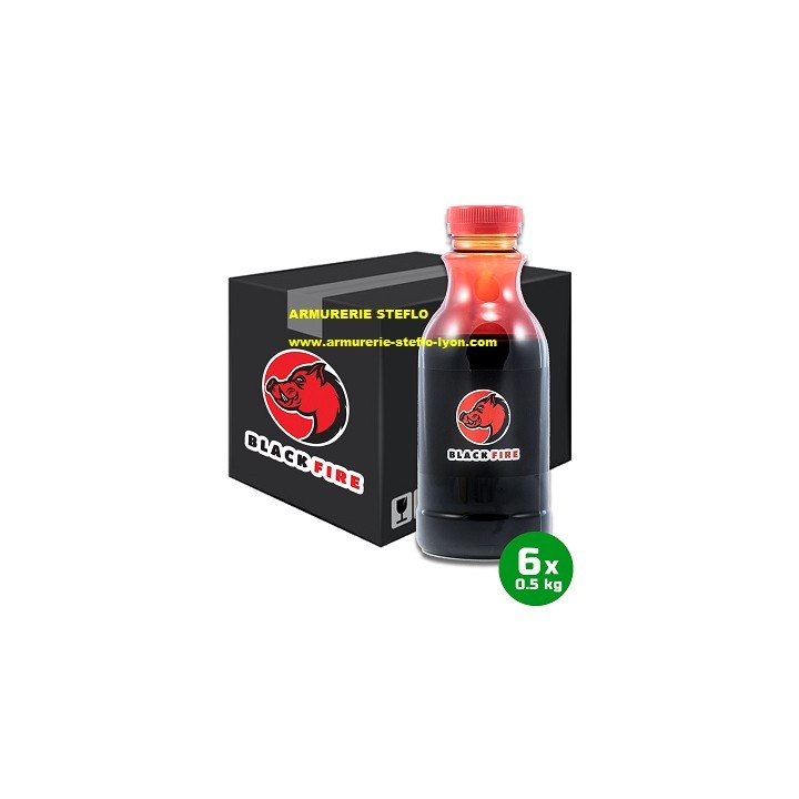 Black Fire - attractant sanglier 6x500ml