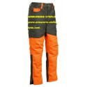 Percussion Pantalon stronger enfant kaki/fluo