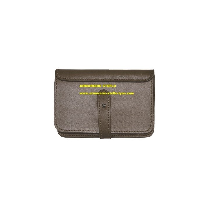 Cartouchière cuir 9 balles carabine