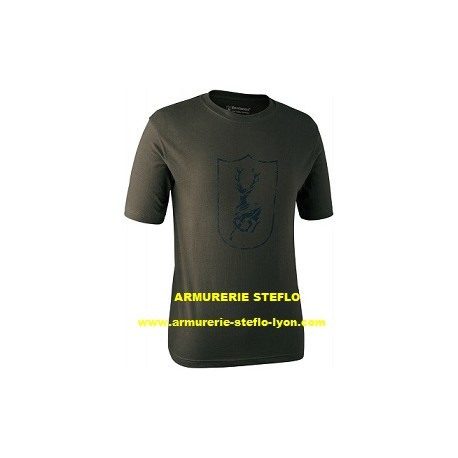 Tee-Shirt logo Cerf MC DEERHUNTER