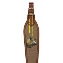 Bretelle carabine cuir + lin / Sanglier - Riserva