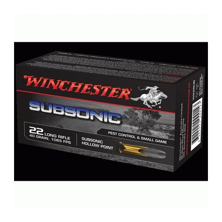 Winchester subsonique buck mark stainless  -steflo-armes- loisir
