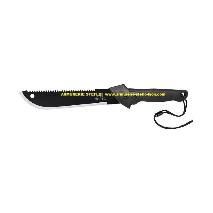 Machette Gerber Gator JR lame + scie 27,3cm + étui