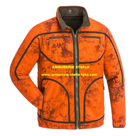 Veste réversible Red Deer Camou fluo PINEWOOD