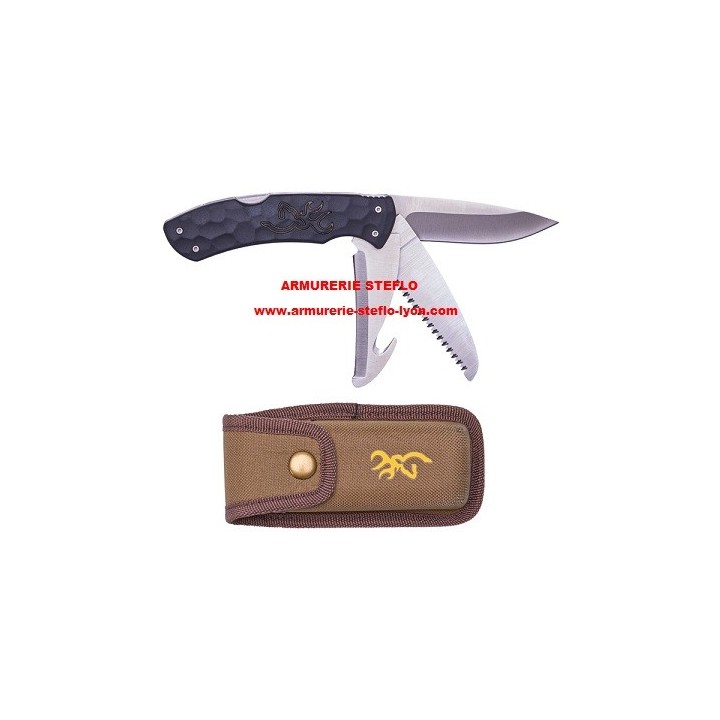 Browning couteau Primal Kodiak - 3 lames pliantes