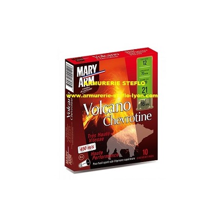 Mary-Arm Volcano Chevrotine HP - 12/70 - 21 grains - (x10)