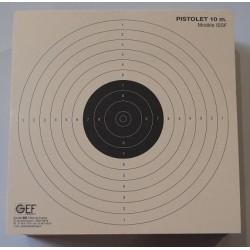 Cibles 17x17 pistolet 10m (x200)