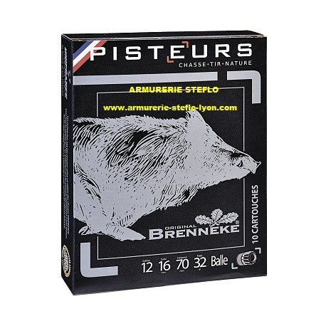 Pisteurs 12/70 Brenneke - 32g - (x10)