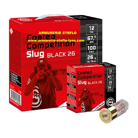 Geco Coated Competition Slug Black 26 (x100)