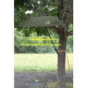 Support parapluie fixation sur arbre