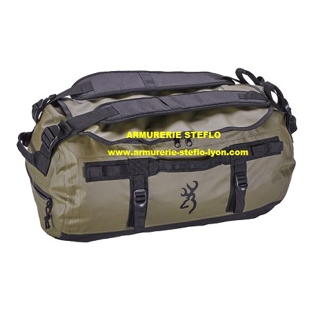 Sac étanche Duffle bag - noir ou vert - 40L - Browning