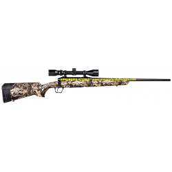 Pack Savage Axis XPcamo 243W filetée + lunette Weaver 3-9x40