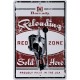 Plaque Hornady Red Zone Reloading