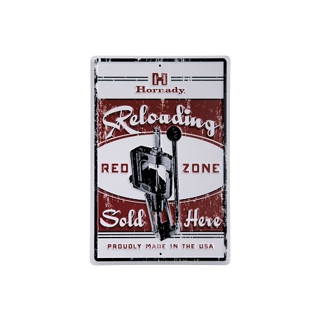 Plaque Hornady Red Zone Reloading