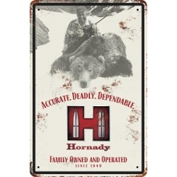 Plaque décorative Vintage Hornady